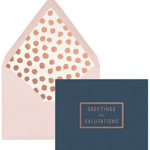 DesignWorks Ink Note Cards Greetings & Salutations